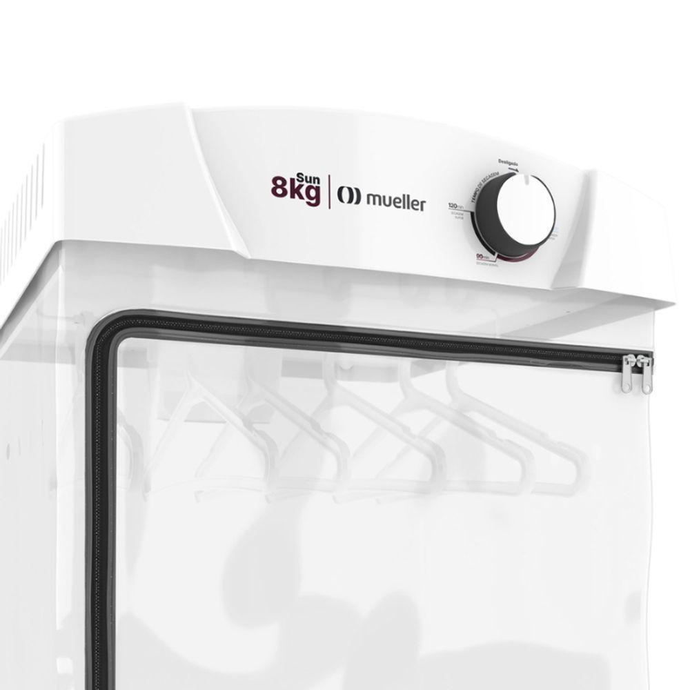 Miniatura Secadora De Roupas Sun 8kg Branca Mueller 220V