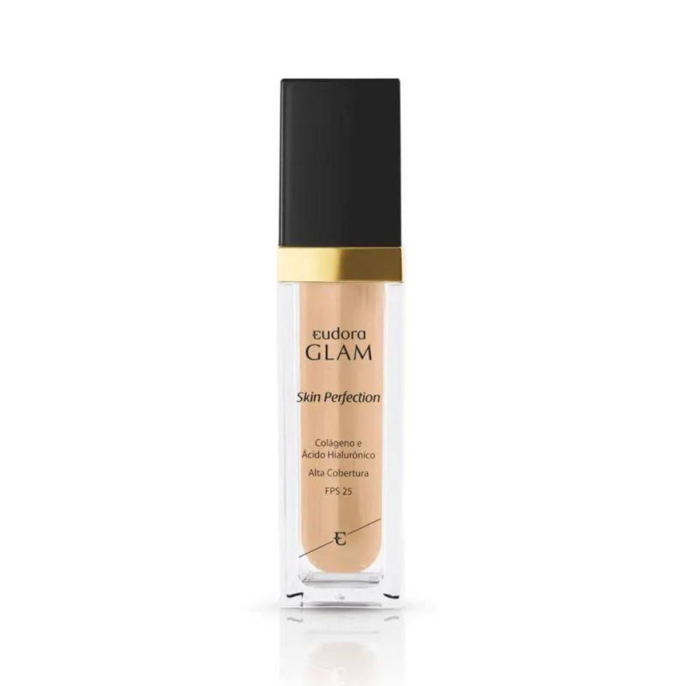 Miniatura Eudora Glam Base Liquida Skin Perfection 30ml Cor 05