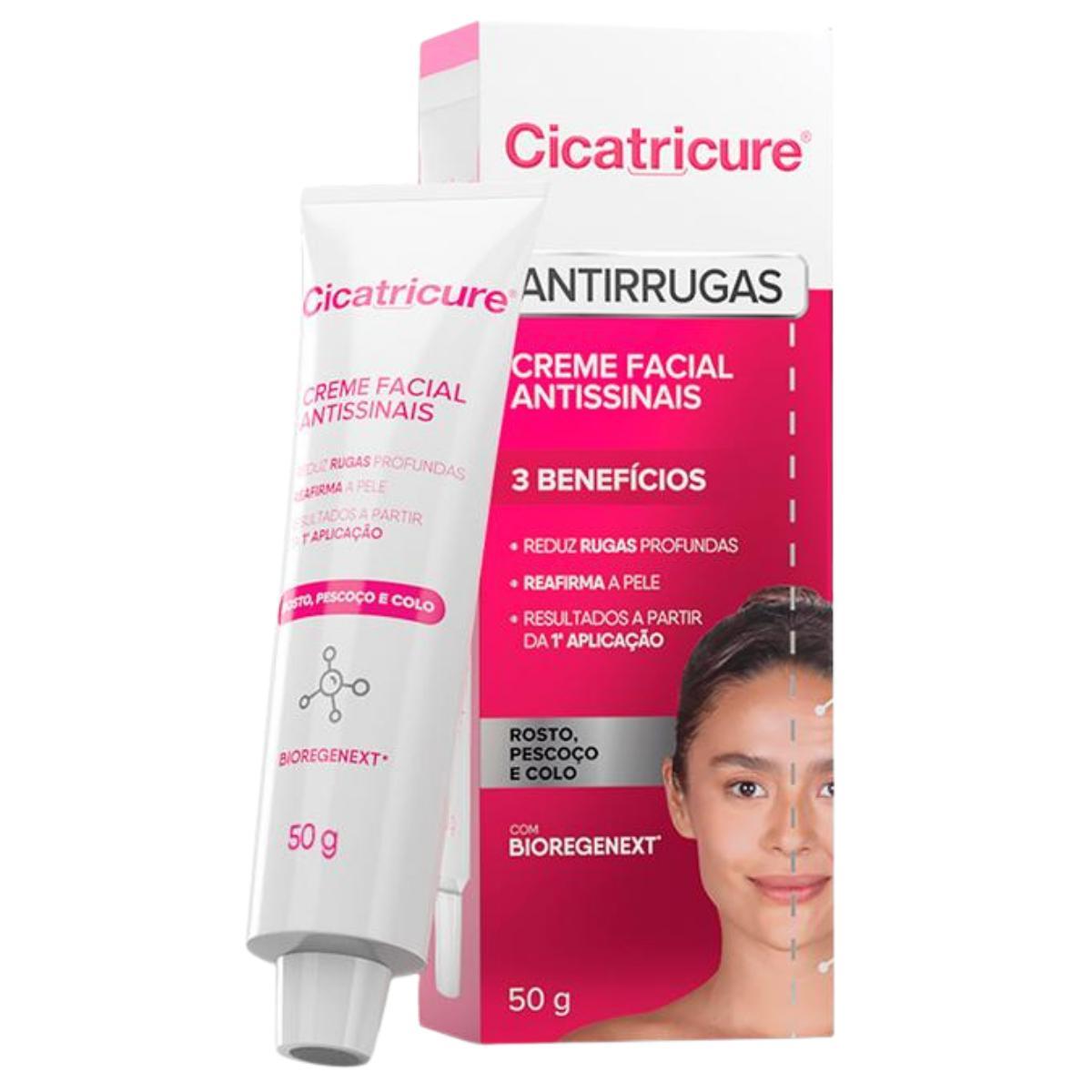Miniatura Kit 2 Cicatricure Creme Facial E Colo Antissinais Antirrugas