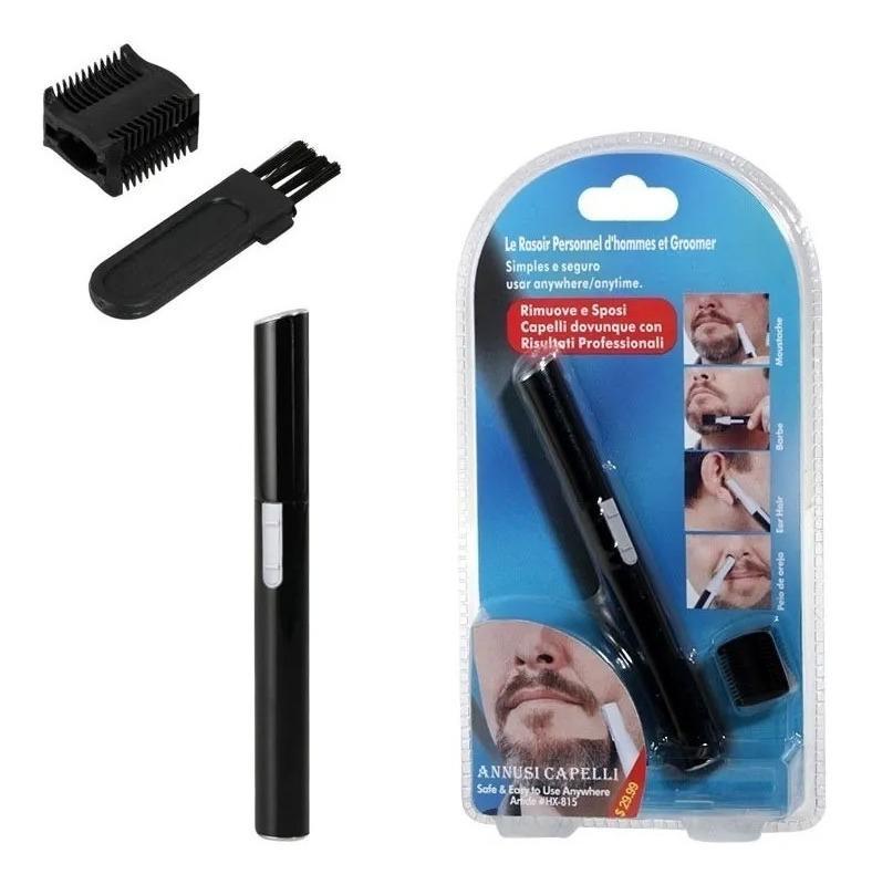 Miniatura Depilador Aparador Masculino Facial Pelos Nariz E Orelhas