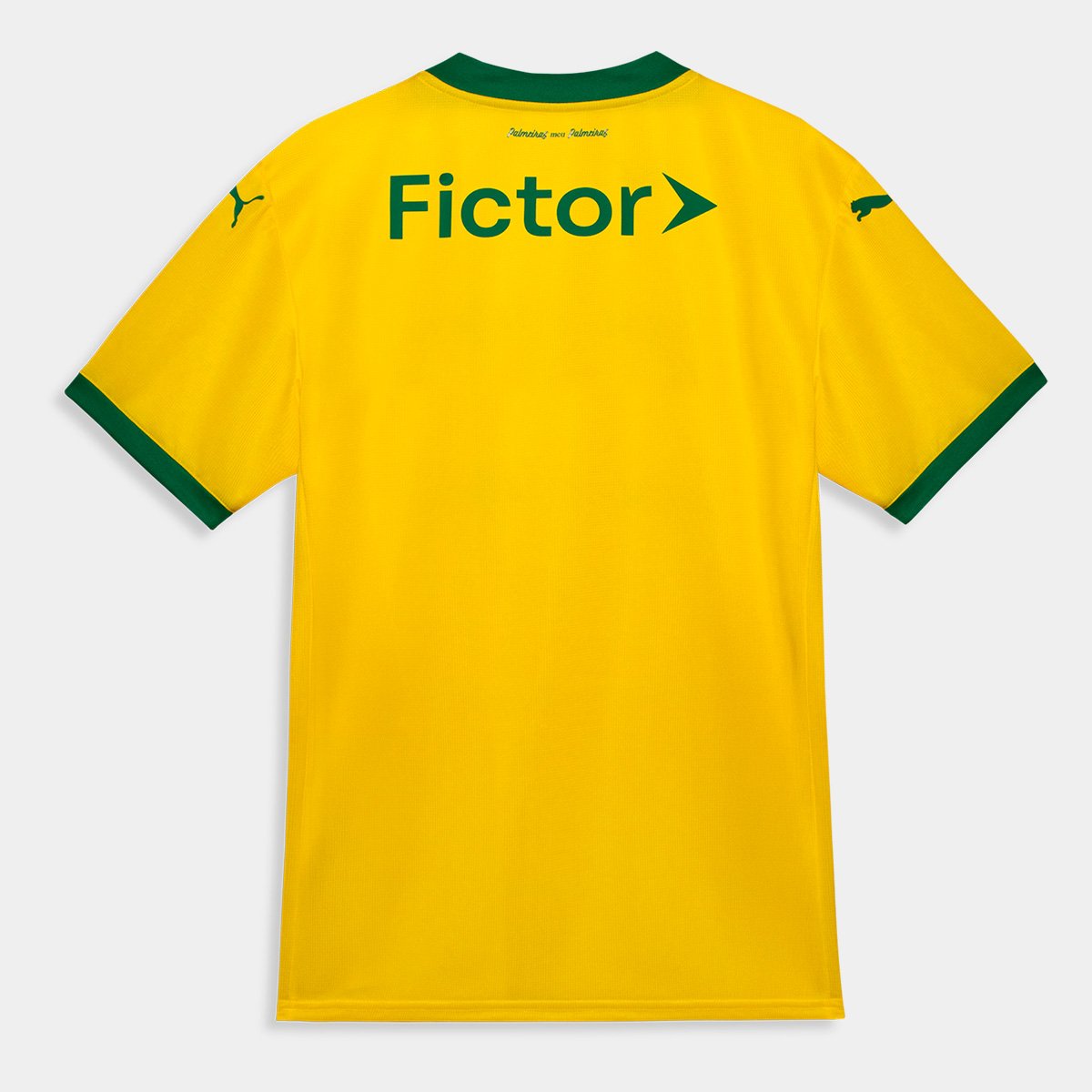 Miniatura Camisa Palmeiras III 25/26 s/n Torcedor Puma Masculina Amarelo - EEGG