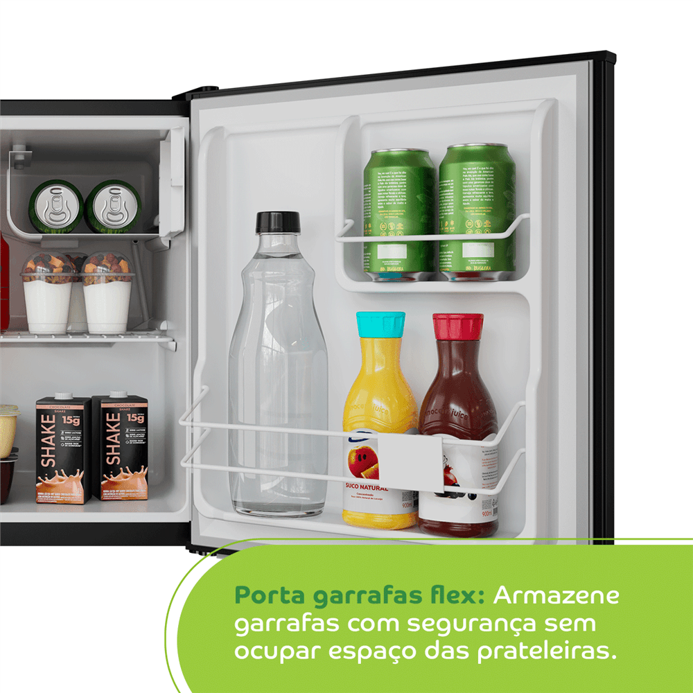 Frigobar 47 litros Consul Preto - CRC04AE 110v