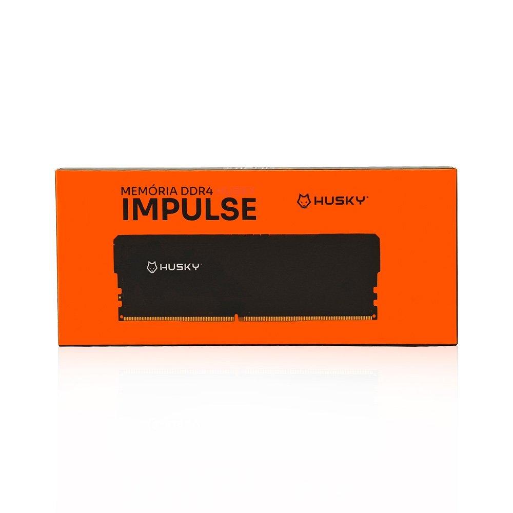 Miniatura Memória RAM Husky Impulse, 16GB, 3200MHz, DDR4, CL22, Preto - HRM001163222PT