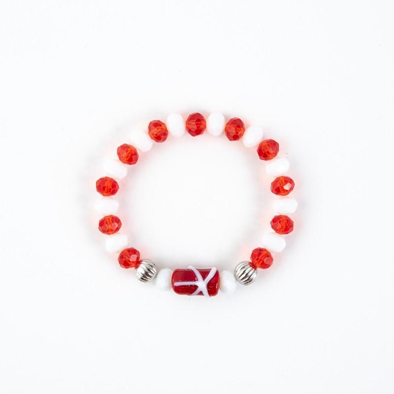Miniatura Pulseira Orixá Xangô Silicone Ajustável-Escolha A Cor