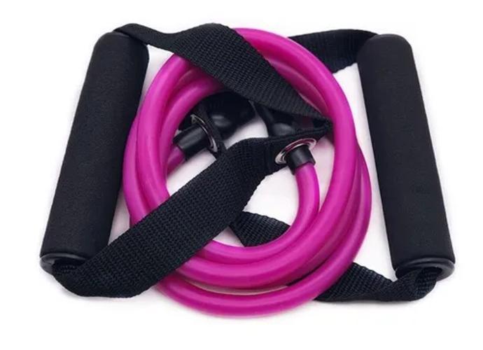 Miniatura Banda Elástica Resistência Extensor Funcional Fitness Roxo
