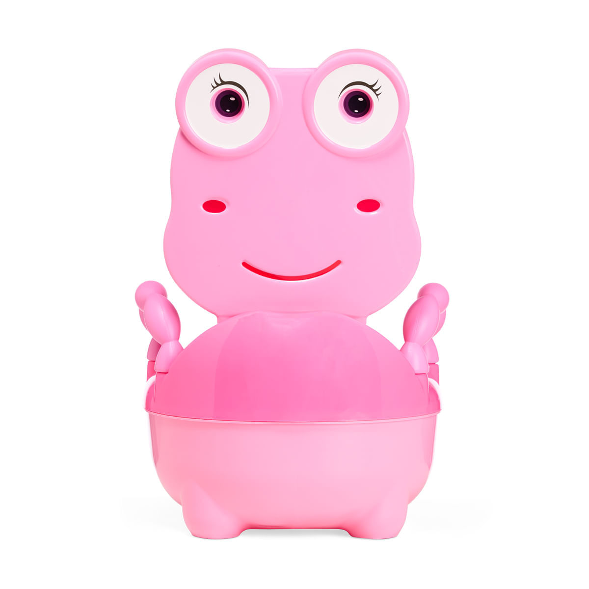 Miniatura Troninho Infantil Musical Penico Sapinho Rosa - Replay Kids