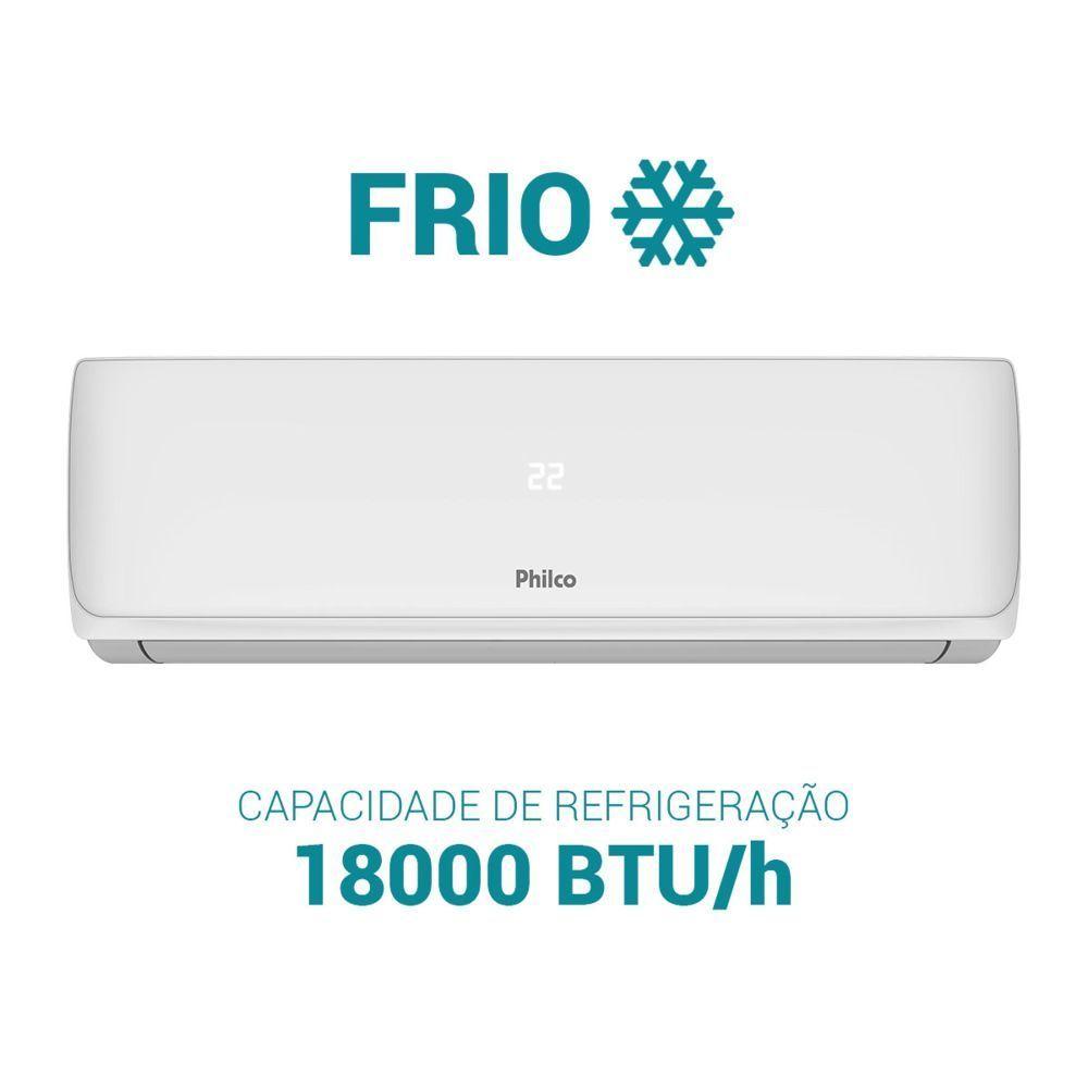 Ar Condicionado Split Inverter Philco 18000 BTUs Frio 220V PAC18FB
