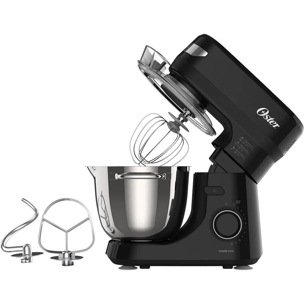 Miniatura Batedeira Planetária Oster Bowl Inox III 850W OBAT641 220V