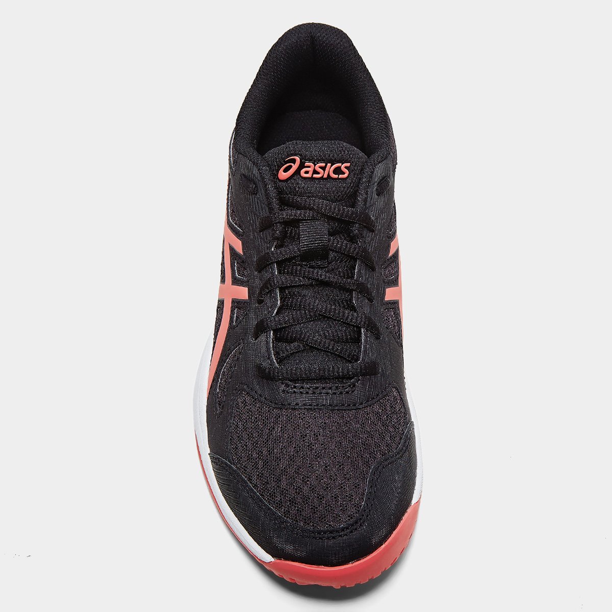 Miniatura Tênis Asics Upcourt 6 Feminino Preto+Laranja - 37