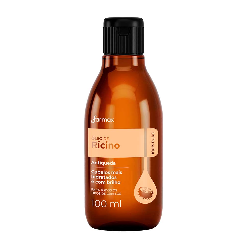 Miniatura Óleo de Rícino Farmax 100ml