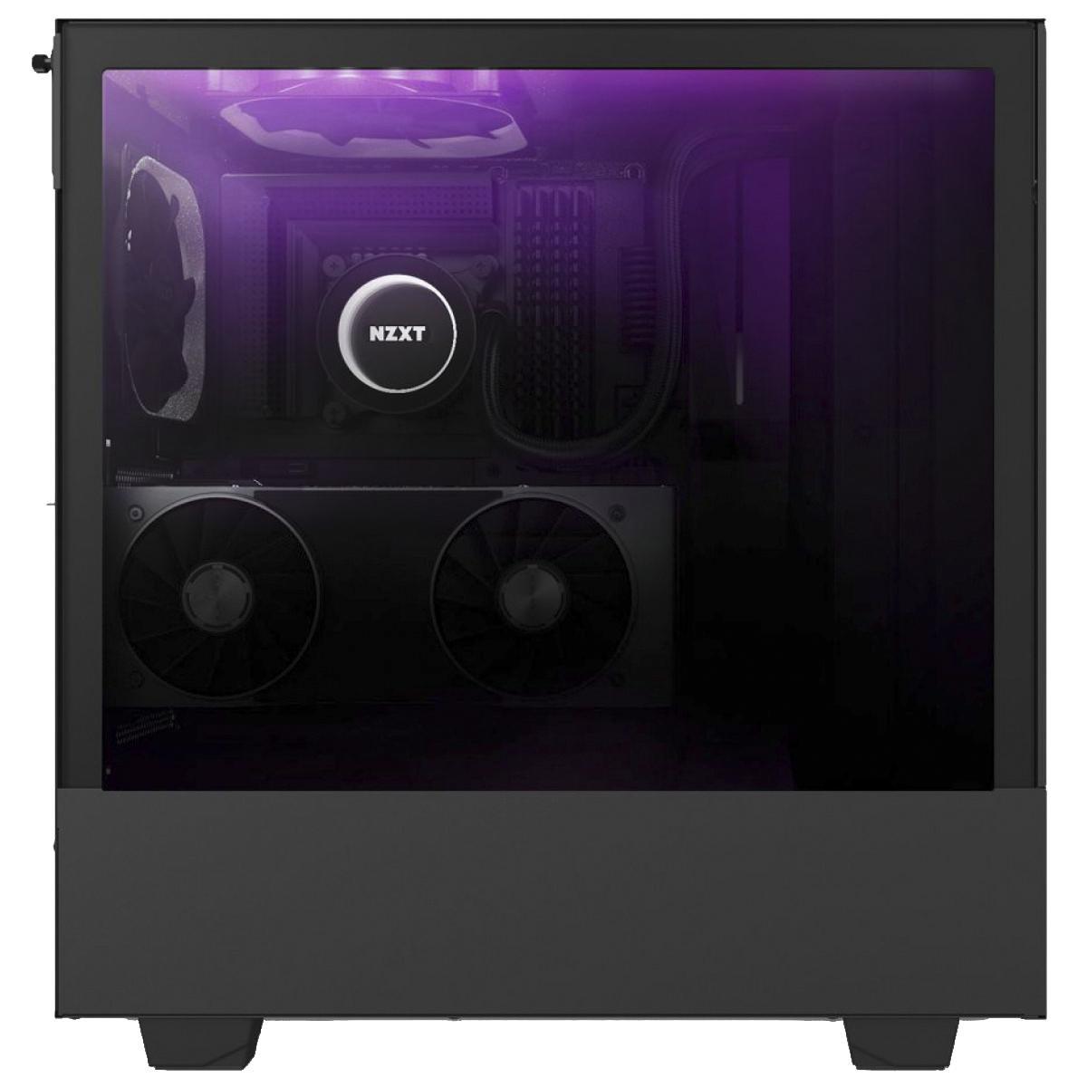Miniatura Gabinete Gamer Nzxt H510 Elite Black 2 Fans Ca-H510E-B1 Preto - Gabinete para computador - Nzxt - Gamer