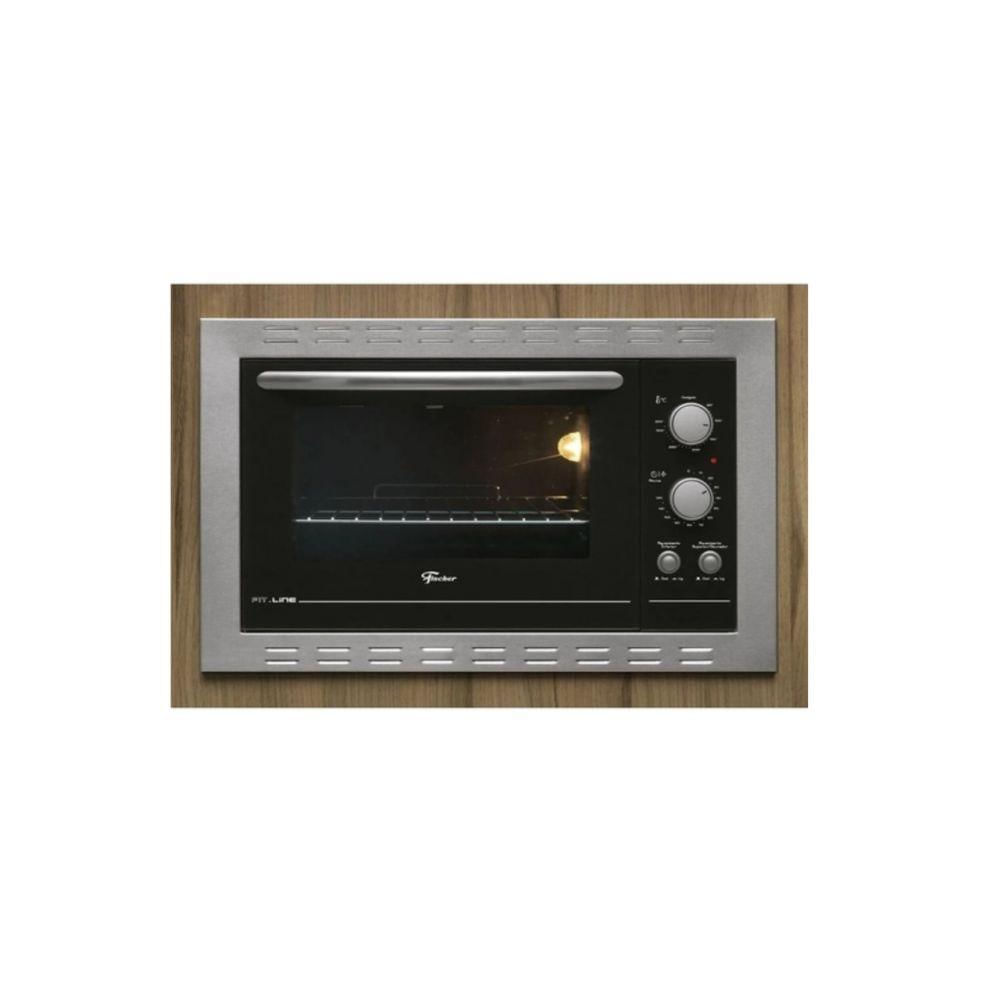 Miniatura Kit Forno Elétrico 44l e Micro-ondas de Embutir Fischer 220v