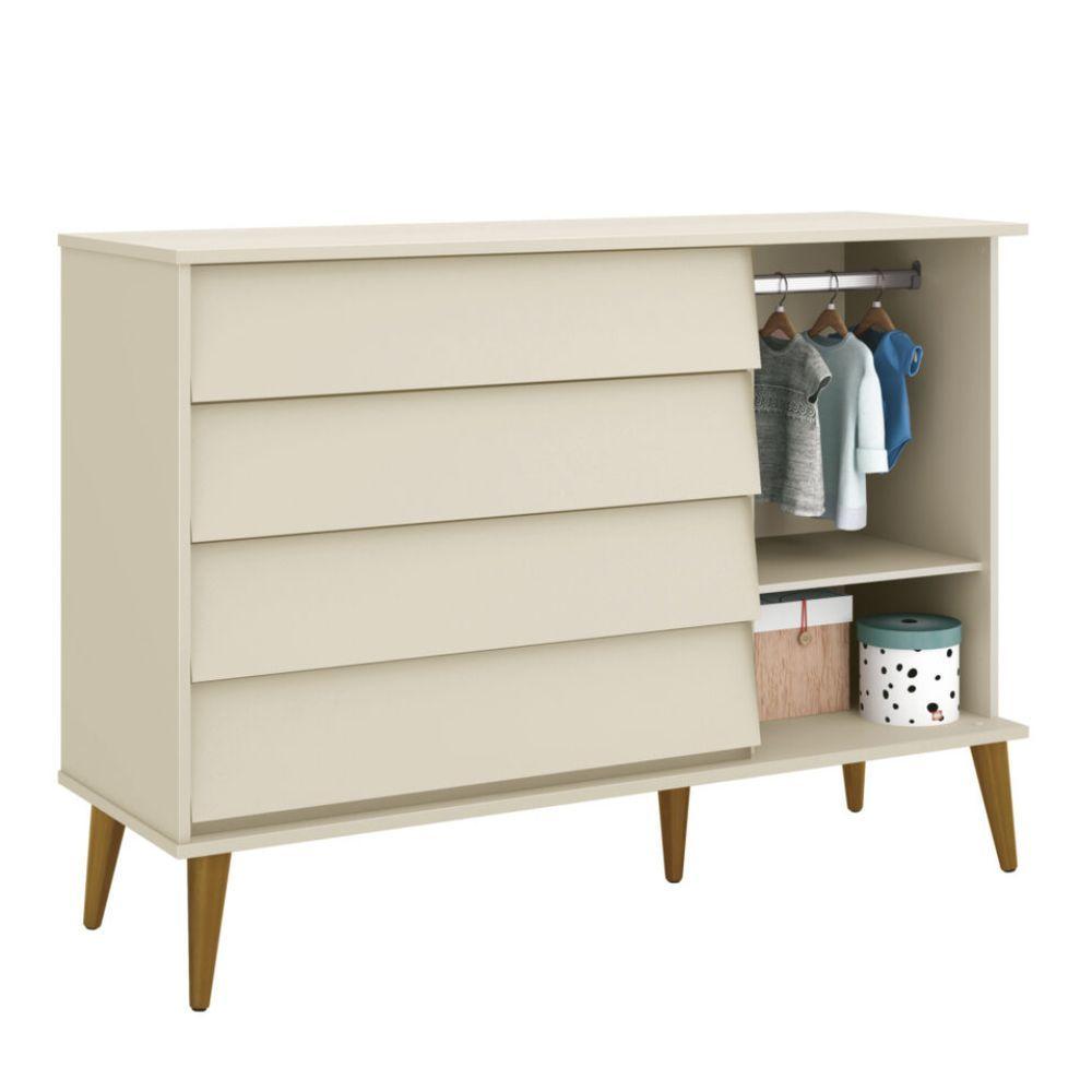 Miniatura Cômoda Noah Retrô Areia