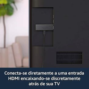 Fire TV Stick Amazon com Alexa e Controle Remoto Full HD - 2021