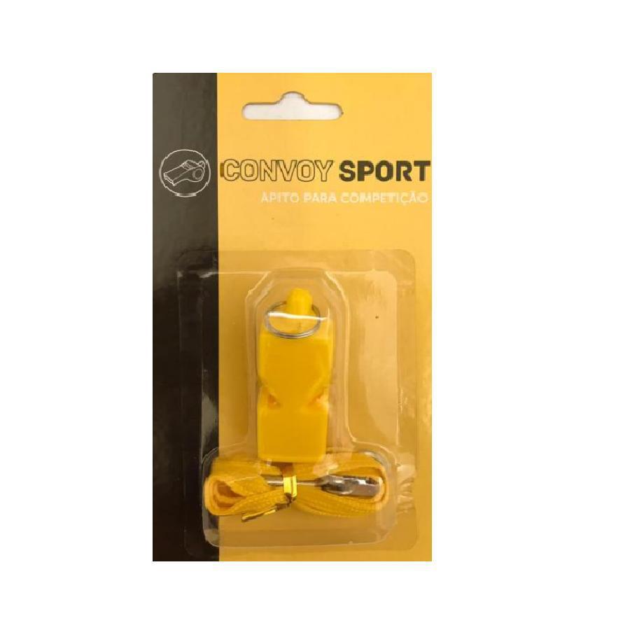 Miniatura Apito Plástico Para Competição Amarelo Digital Esportes