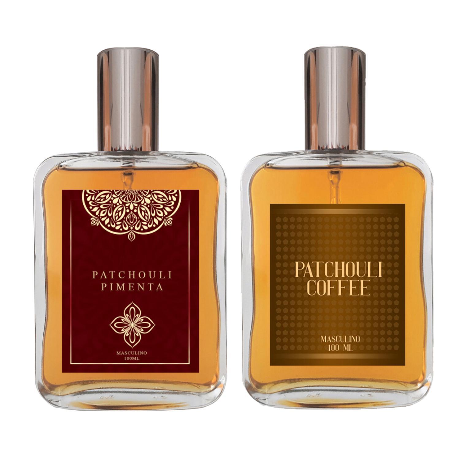 Miniatura Kit Perfume - Patchouli Pimenta + Patchouli Coffee 100Ml