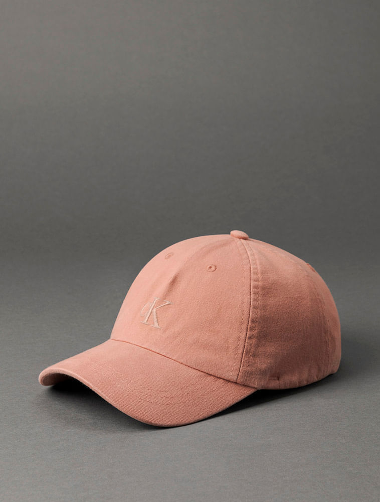 Miniatura Boné Feminino 5 Gomos Tingido Calvin Klein Jeans - Rosa Escuro Boné Feminino 5 Gomos Tingido Calvin Klein Jeans Rosa Escuro u