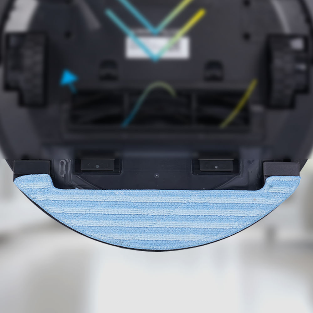 Miniatura Mop para Smart Robô Aspirador Laser PRA800 e Autolimpante PRA2000