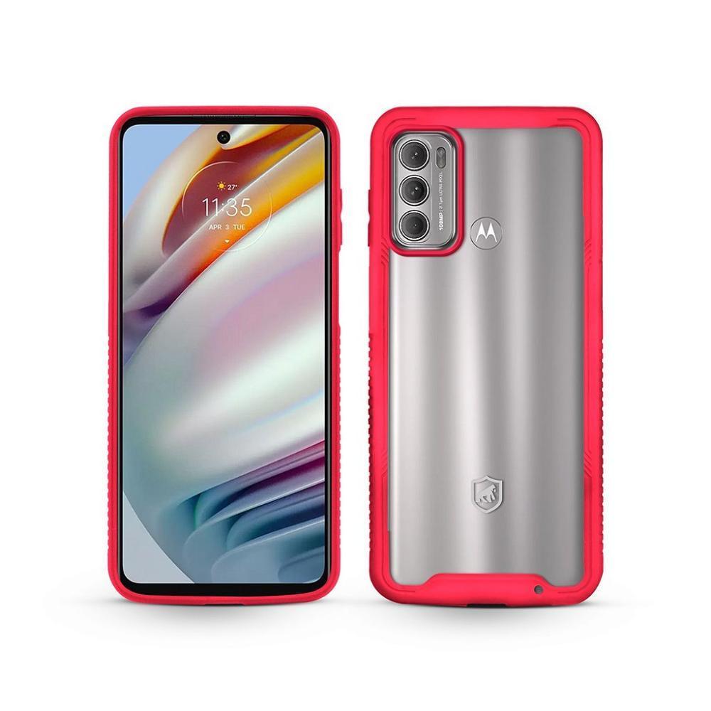 Miniatura Capa Para Motorola Moto G60 - Stronger Rosa - Gshield