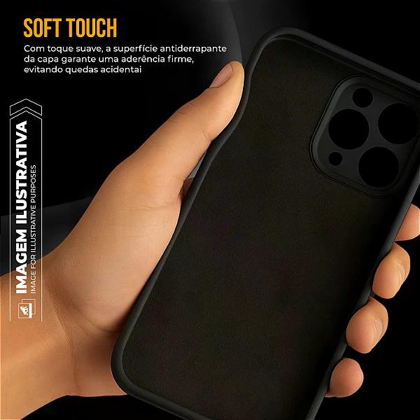 Miniatura Capa para iPhone 17 - Silicon Premium Preta - Gshield