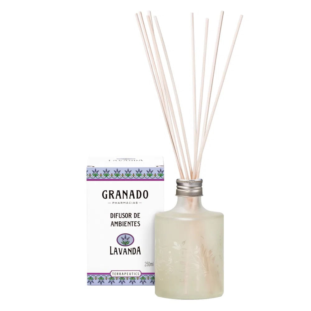 Miniatura Granado Lavanda Kit - Difusor + Vela Perfumada Kit