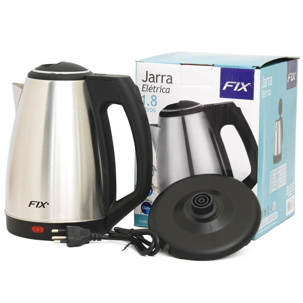 Miniatura Jarra Chaleira Elétrica 1,8L Desligamento Automático 127V