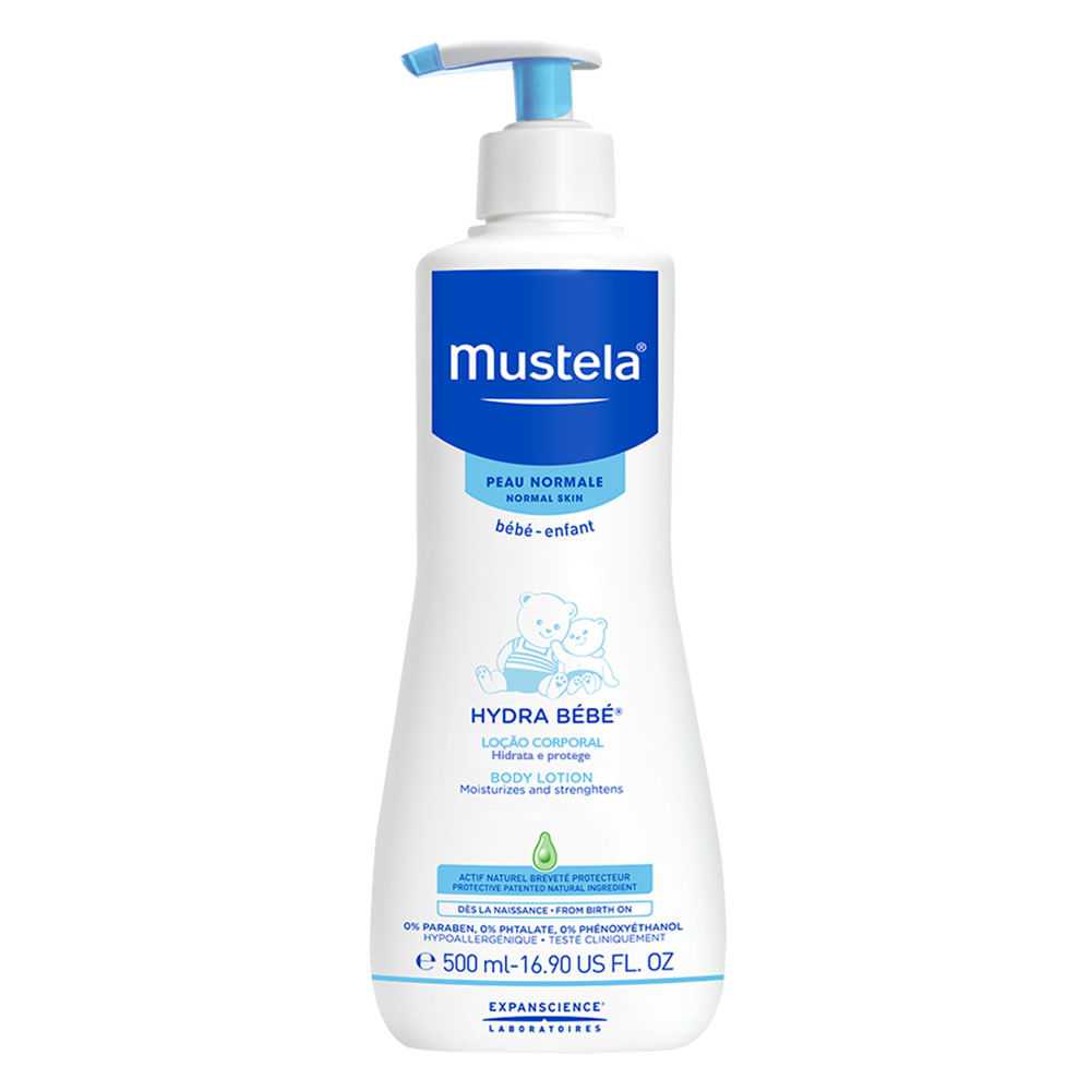 Miniatura Hidratante Mustela Hydra Bebê 500ml