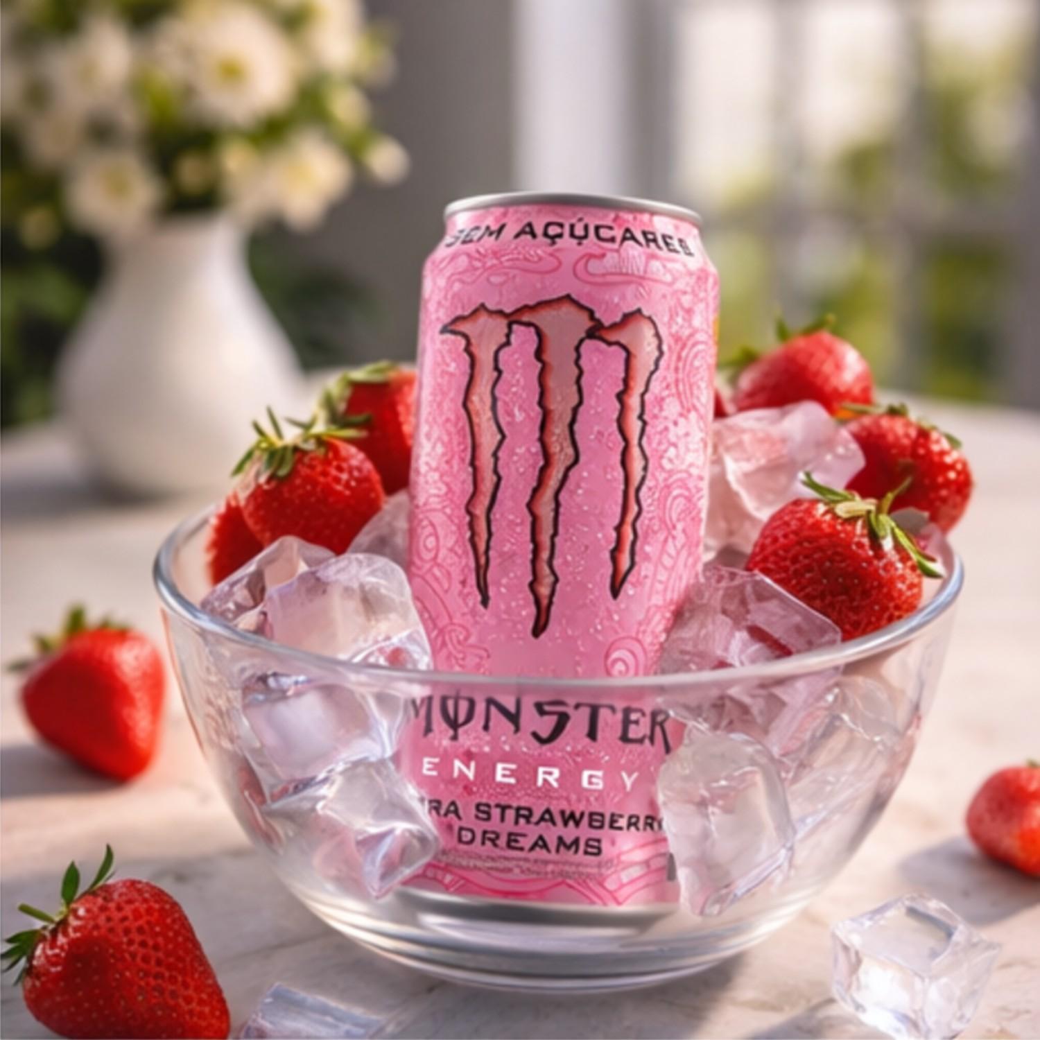Miniatura Kit Com 3 Energético Monster Ultra Strawberry Dreams 473Ml olist-7897791554910