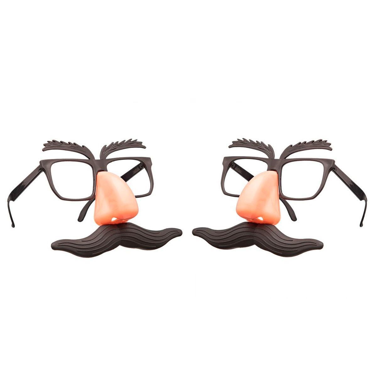 Miniatura 10 Óculos Engraçados Com Nariz Grande E Bigode