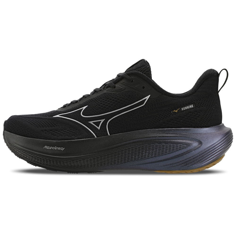 Miniatura Tênis de Corrida Mizuno Base Prime 34 Preto