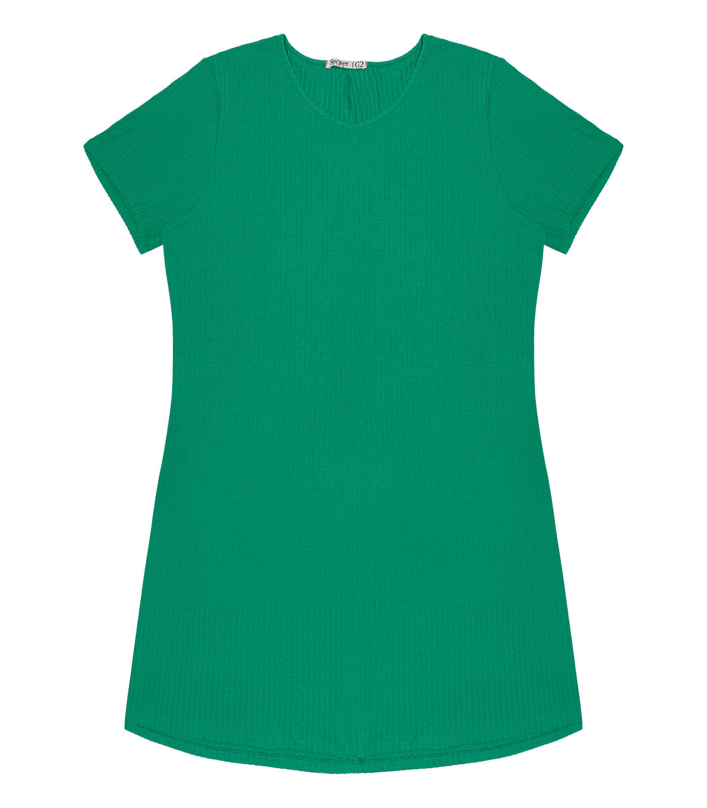 Miniatura Vestido Feminino Plus Size Secret Glam Verde Plus G1