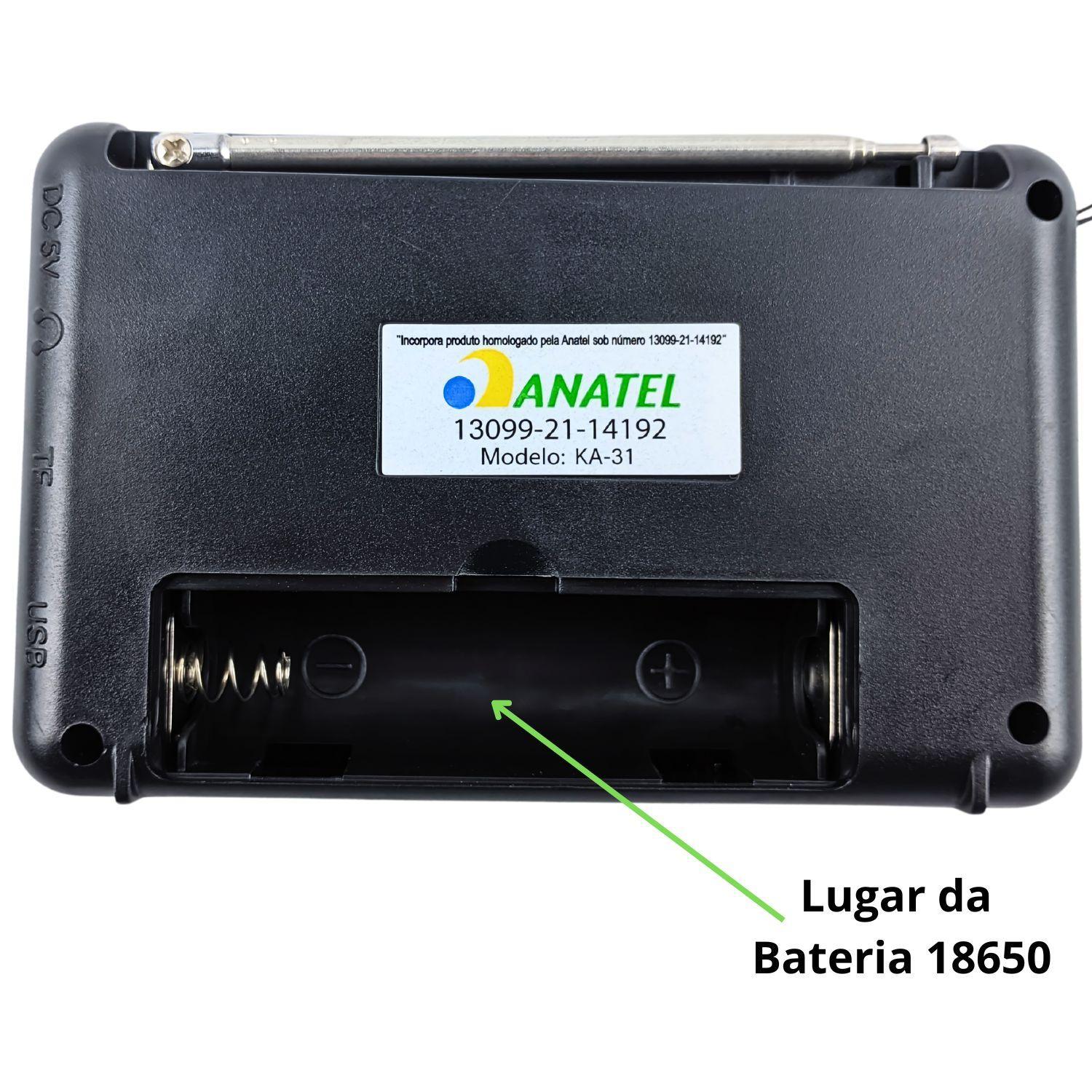 Miniatura Radio Portatil Bluetooth Facil Usar Fm Usb Micro Sd Aux