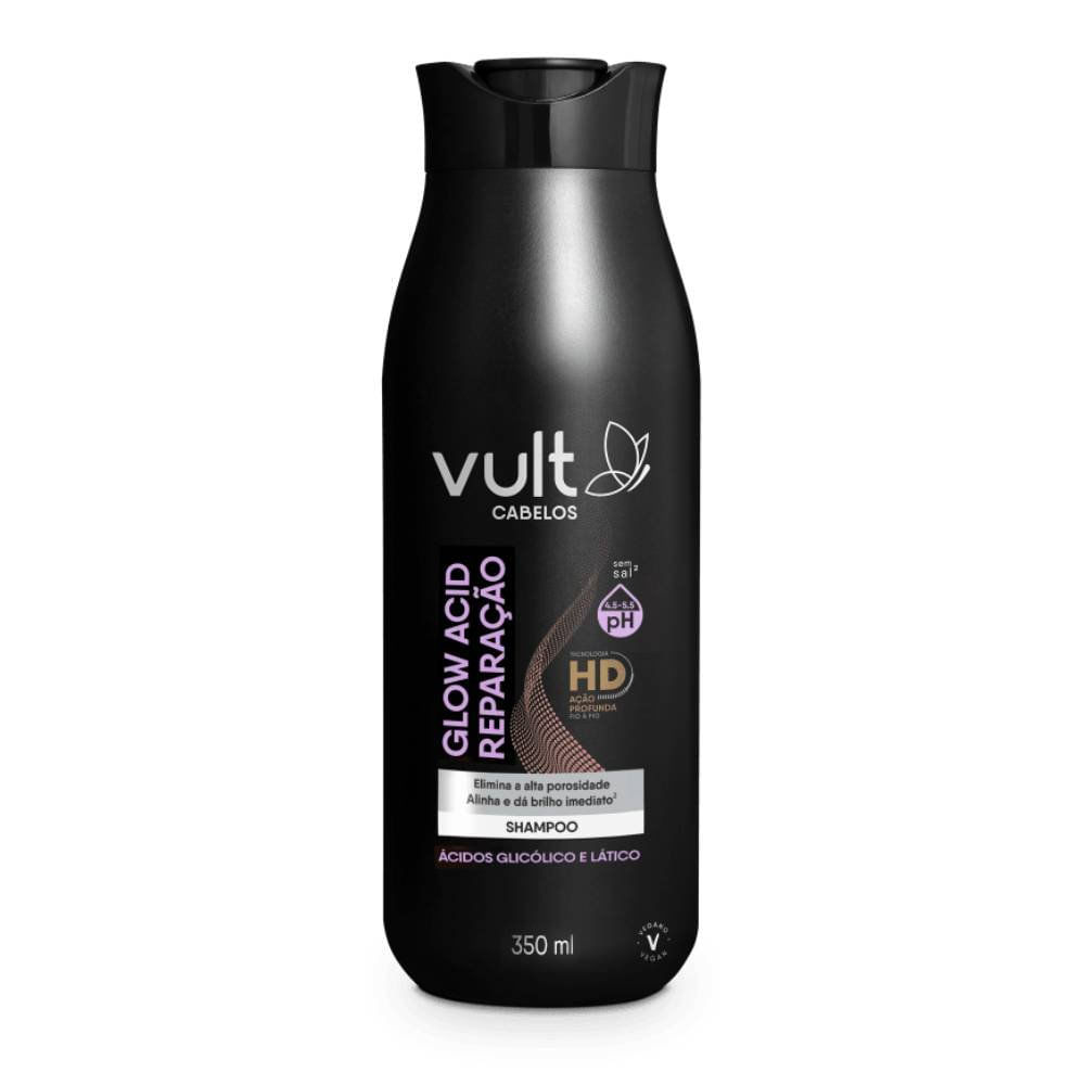Miniatura Shampoo Vult Hair Glow Acid Repair 350ml