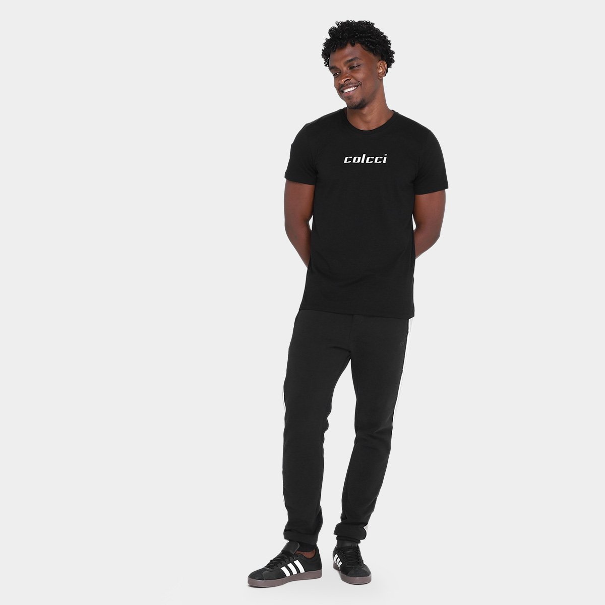 Miniatura Camiseta Colcci Casual Masculina Preto - G