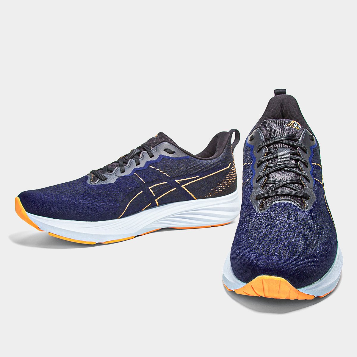 Miniatura Tênis Asics Dynablast 4 Masculino Marinho+Laranja - 39