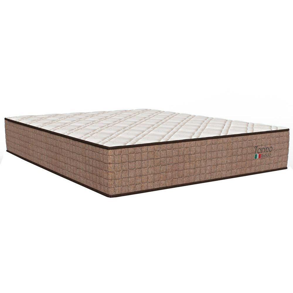 Miniatura Colchão King Molas Ensacadas Masterpocket Torino Ibrido (193x203x33) - Orthoflex