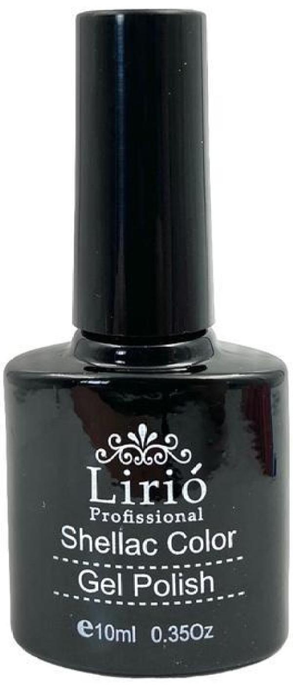 Miniatura Esmalte Shellac Color Gel Polish 10Ml Manicure Unhas Preto