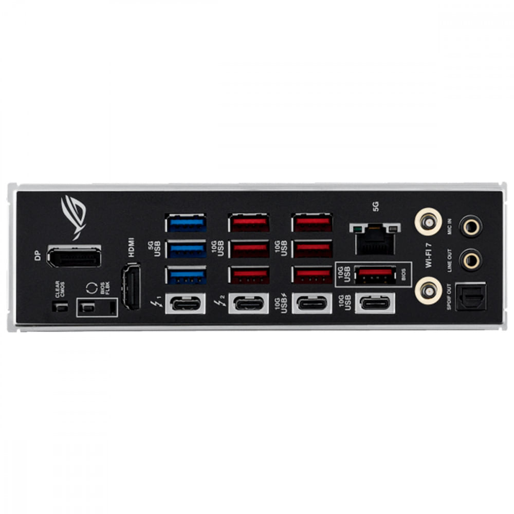 Miniatura Placa Mãe Asus Rog Strix Para Intel LGA 1851 Z890-E Gaming Wifi 4xDDR5 ATX Preto - 12 meses - ATX - 4 slots DIMM, máx. 192 GB, D. - 90MB1IM0-M0EAY0 - 4 - Placa Mãe Asus Rog Strix Para. - Windows 11 - Garantia do Fabricante - DDR5 - LGA 1851