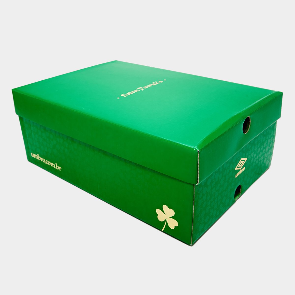 Chuteira Infantil Futsal Umbro Pro 5 Bump Verde+Branco - 29
