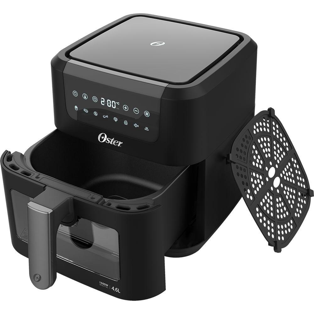 Miniatura Kit Digital Oster - Fritadeira Clear E Chaleira 1,7L Black 110V