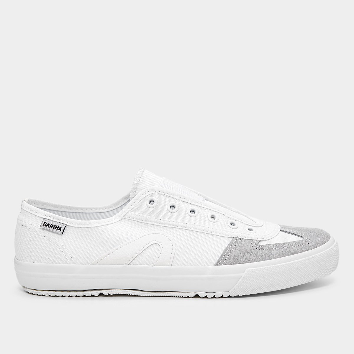 Miniatura Tênis Rainha VL 2500 Slip On Off White - 34