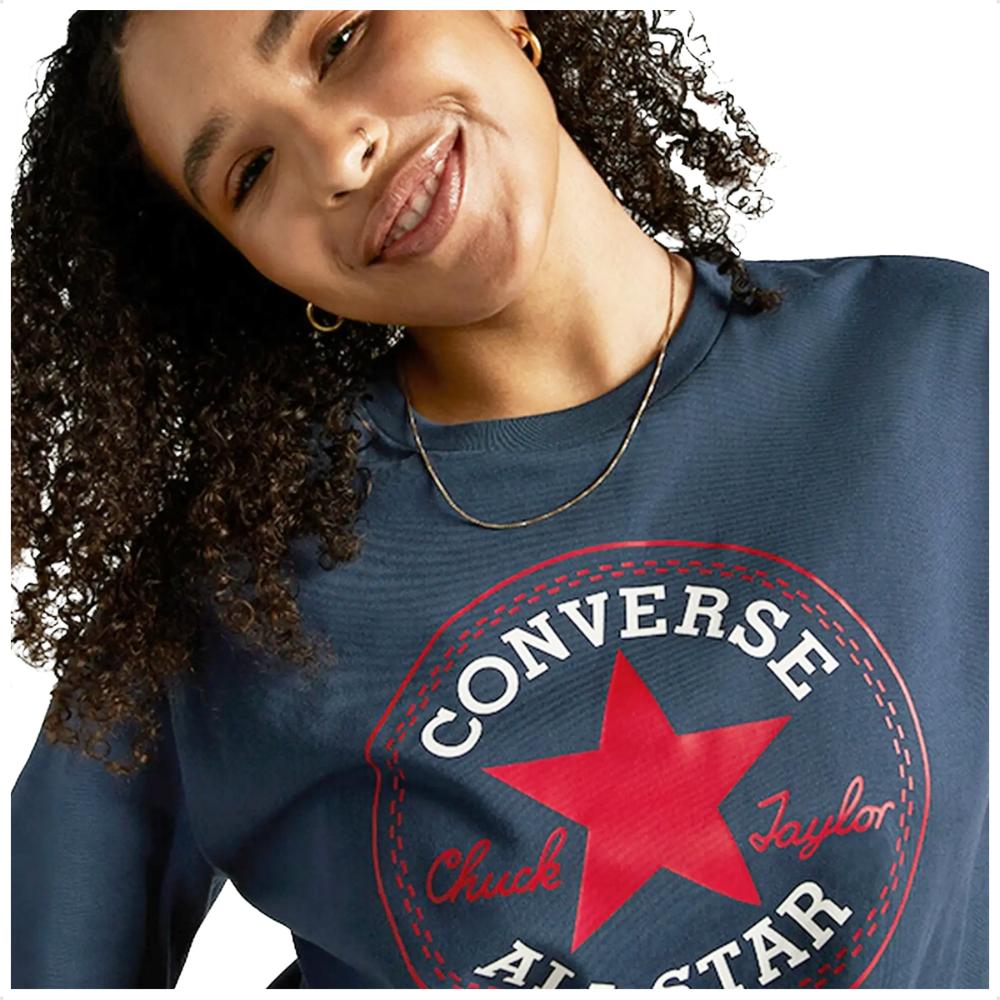 Miniatura Camiseta Converse All Star Patch Standart Fit Azul / Marinho - EGG