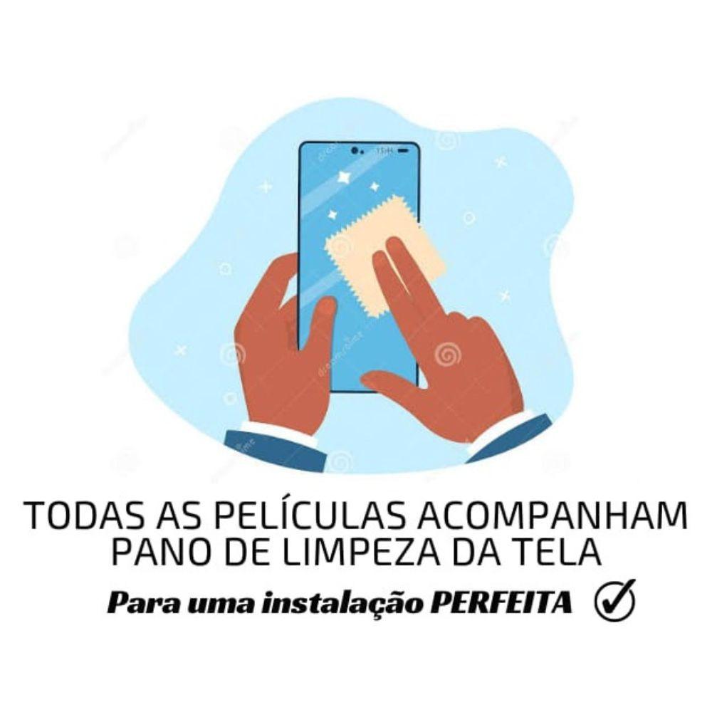 Miniatura Película Hidrogel + Adesivo Fibra De Carbono Para Samsung Galaxy J5 Pro - Transparente