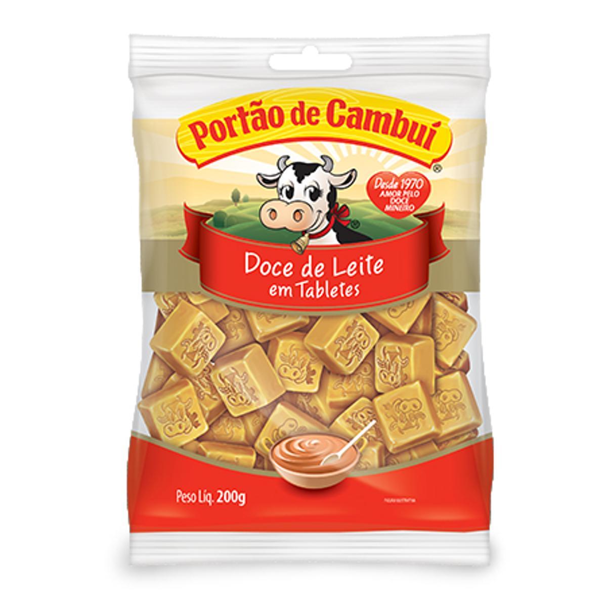 Miniatura Doce De Leite Pedaço 200 Gr Portão De Cambuí
