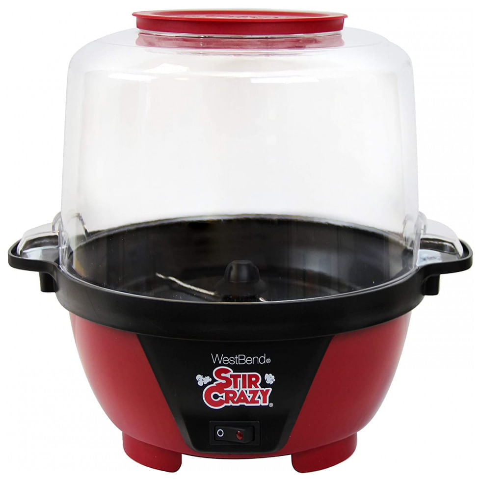 Miniatura Pipoqueira Elétrica West Bend Capacidade 6 Litros por Vez, 110V Vermelha