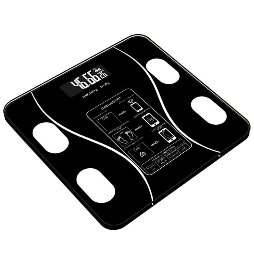 Miniatura Balança Inteligente Bioimpedância Digital Bluetooth