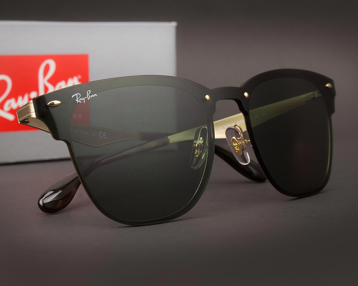 Miniatura Óculos De Sol Ray Ban Blaze Clubmaster Rb3576N 043/71-47