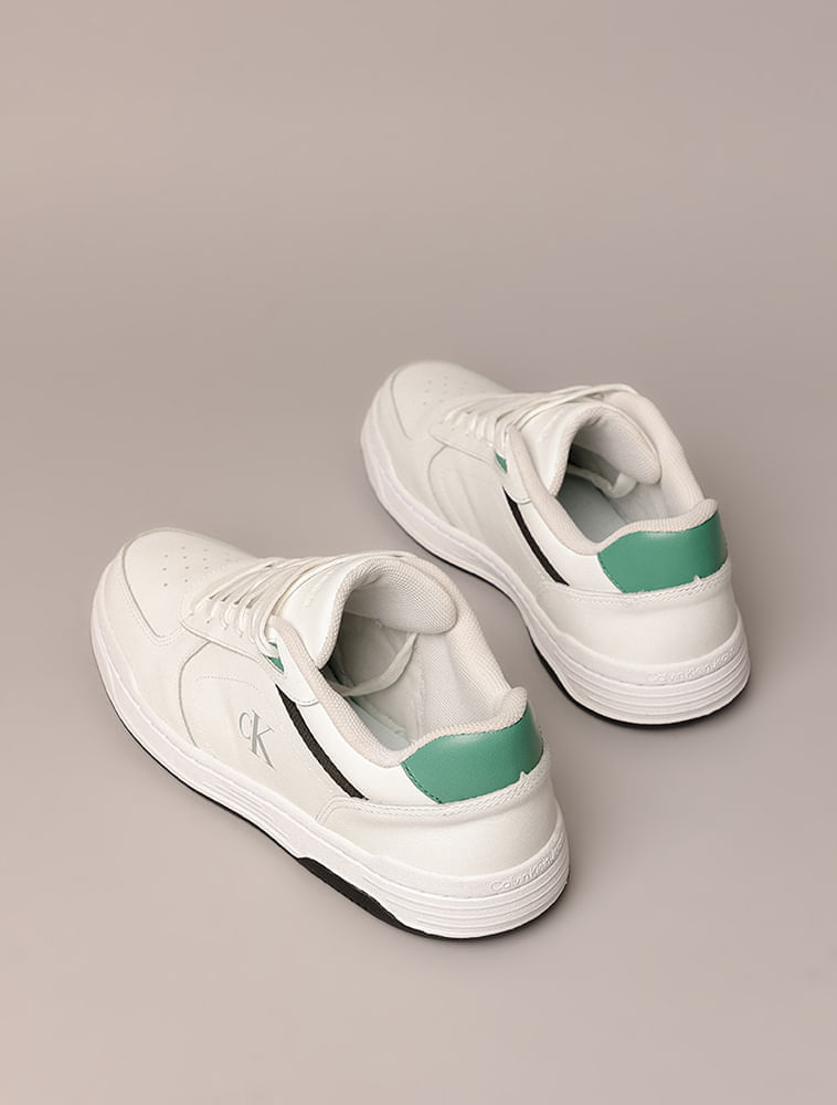 Miniatura Tênis Masculino Court Calvin Klein Jeans - Branco Tênis Masculino Court Calvin Klein Jeans Branco 38