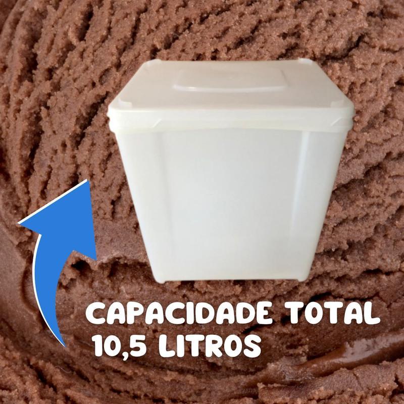 Miniatura Potes De Papel Para Sorvete - Kit 04 Peças