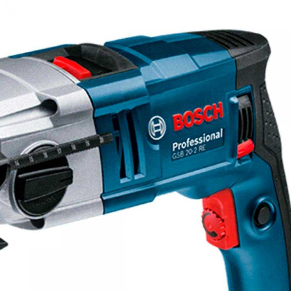 Miniatura Furadeira De Impacto Com Alto Desempenho 800W Bosch-Gsb202Re